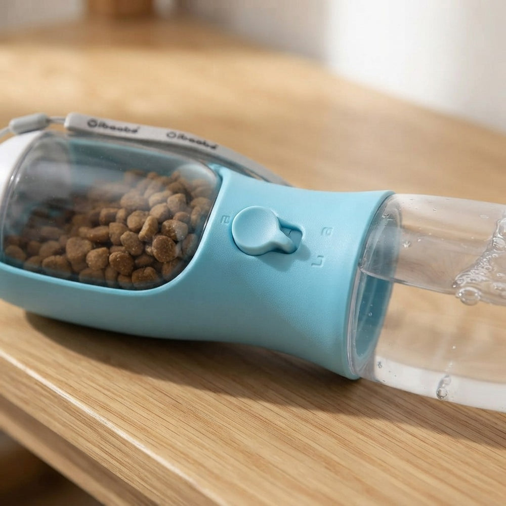 Botella de Agua Portátil para Perros
